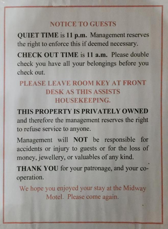 Midway Motel Radisson Bagian luar foto